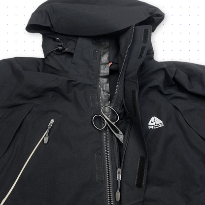 00s Nike ACG Gore-Tex Technical Ventilated Padded Jacket Black