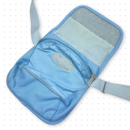 00s Nike Reflective Side Bag Baby-Blue