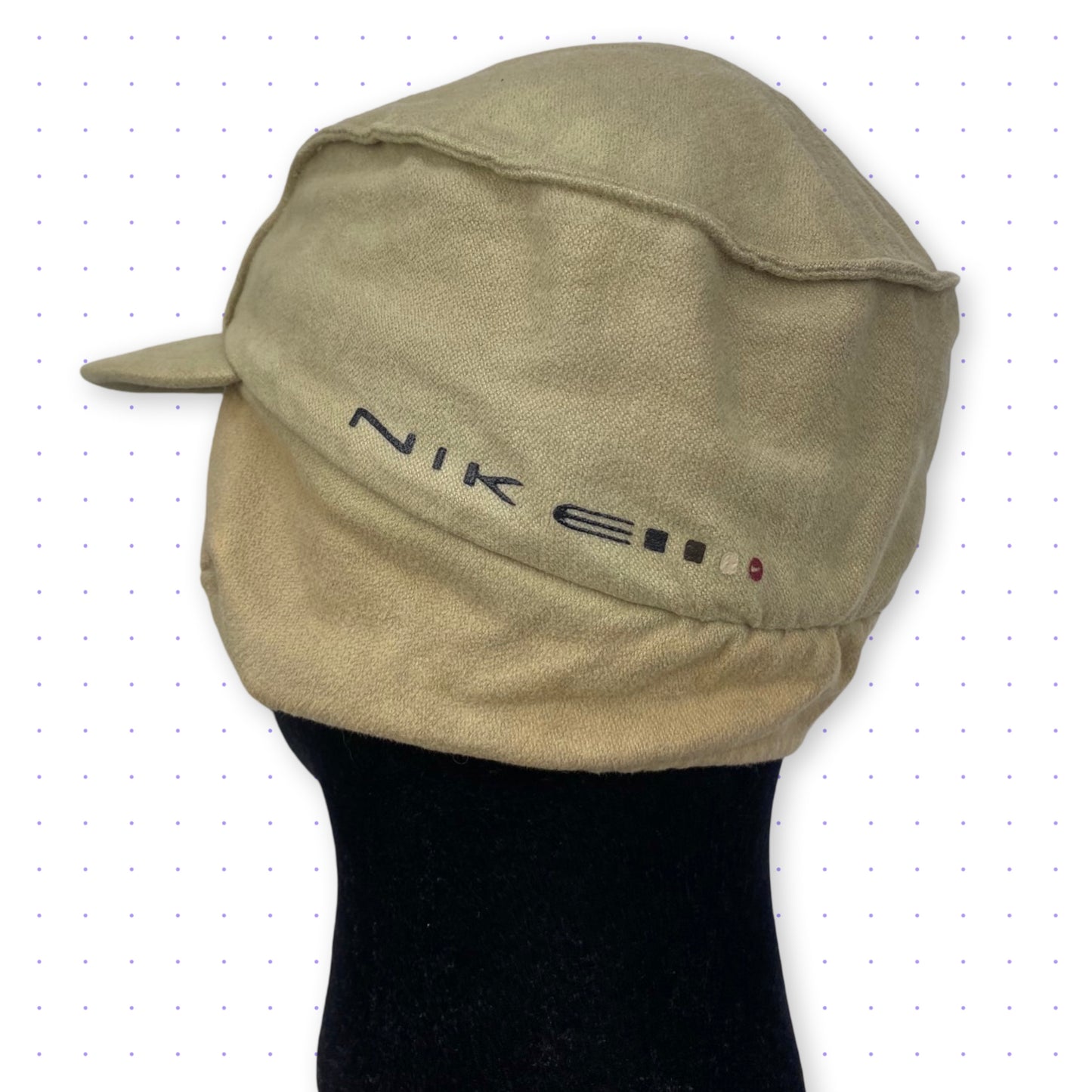 90s Nike 2in1 Cap Beige