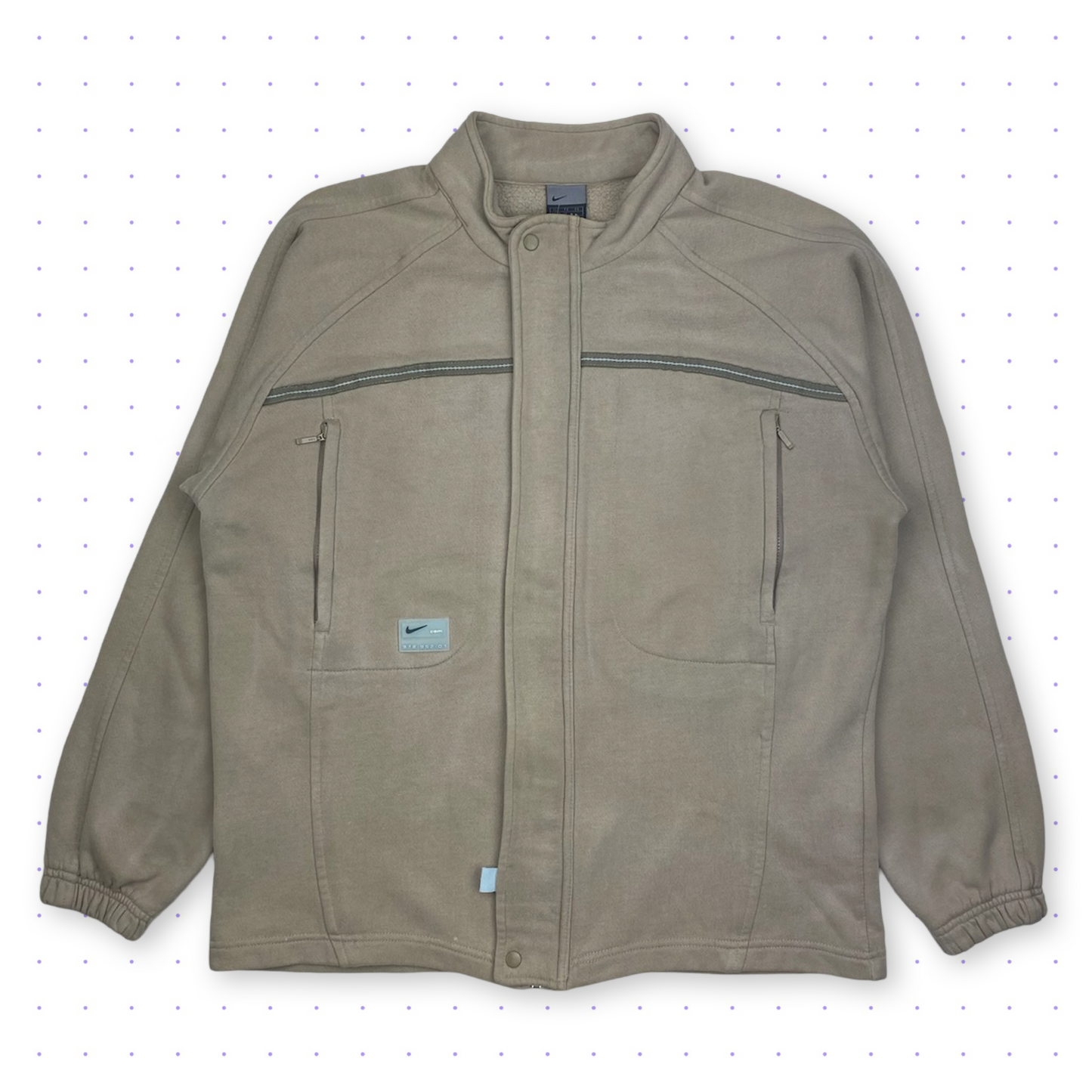 00s Nike 928-952:01 Patch Jacket Beige