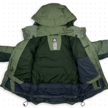 ‘08 Nike ACG Ventilated Puffer Jacket Two Tone Green