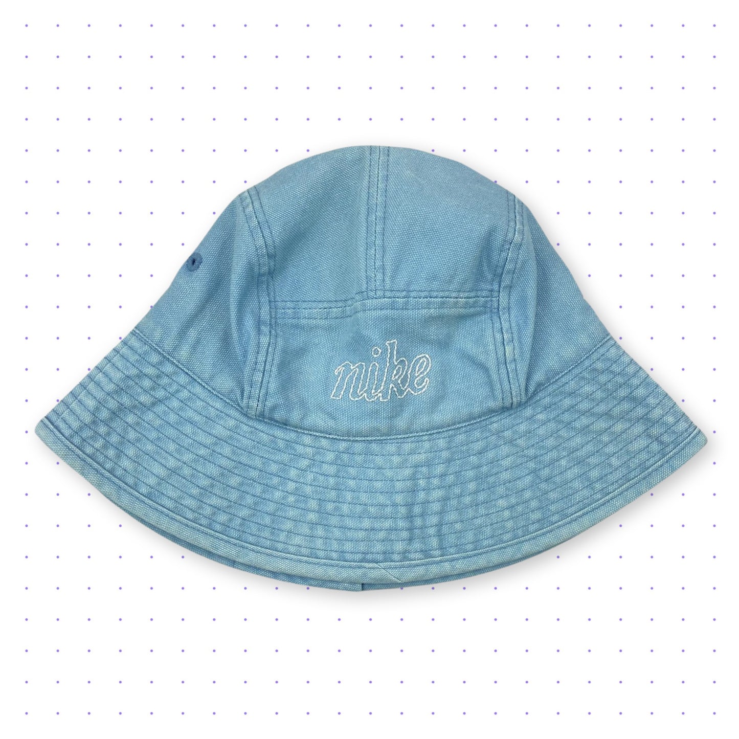 90s Nike Bucket Hat Babyblue