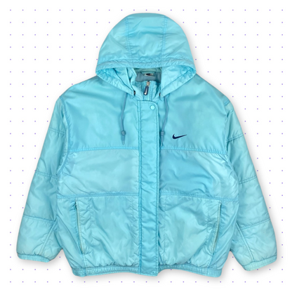 90s Nike Backswoosh Jacket Ice Blue