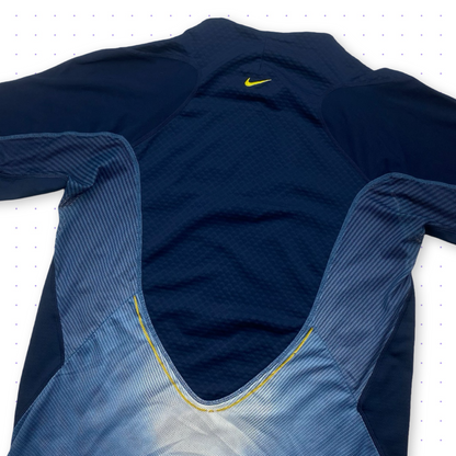 ‘05 Nike Sphere React Half-Zip Longsleeve T-Shirt Navy Blue