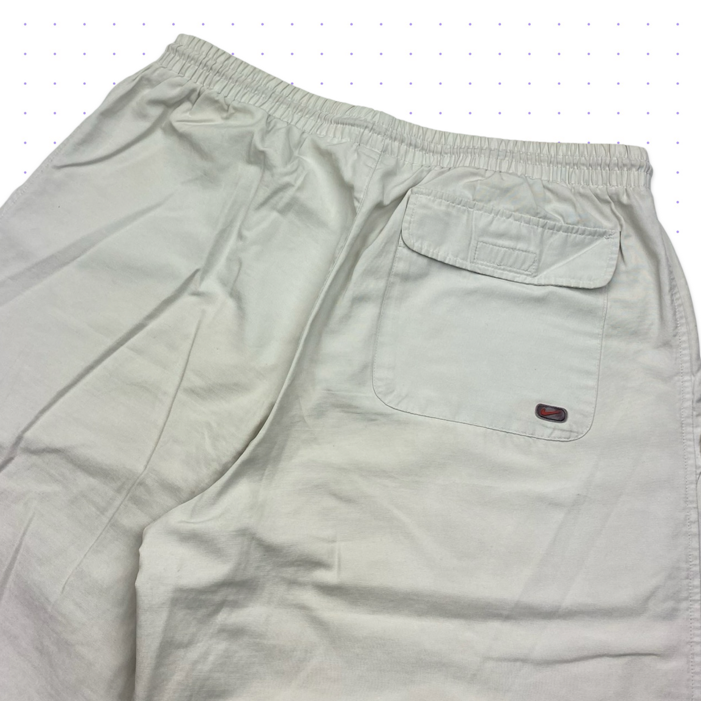 ‘00 Nike Pants White