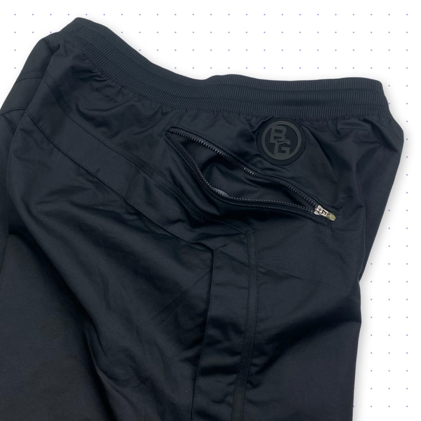 ‘04 Nike Battlegrounds Tearaway Ventilated Pants Black